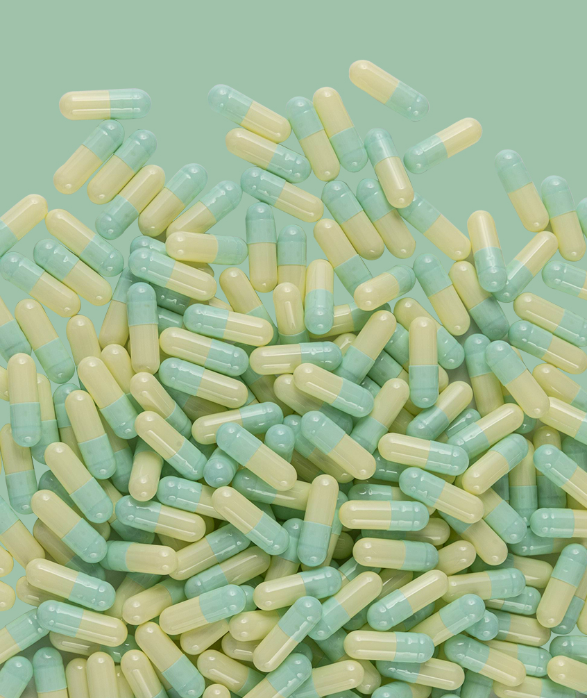 Customed Green and yellow 00# 00#el 0# 0#el 1# 1#el 2# 3# 4# 5# Gelatin hollow capsule