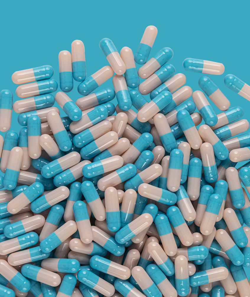 Customed Blue and gray 00# 00#el 0# 0#el 1# 1#el 2# 3# 4# 5# Gelatin hollow capsule